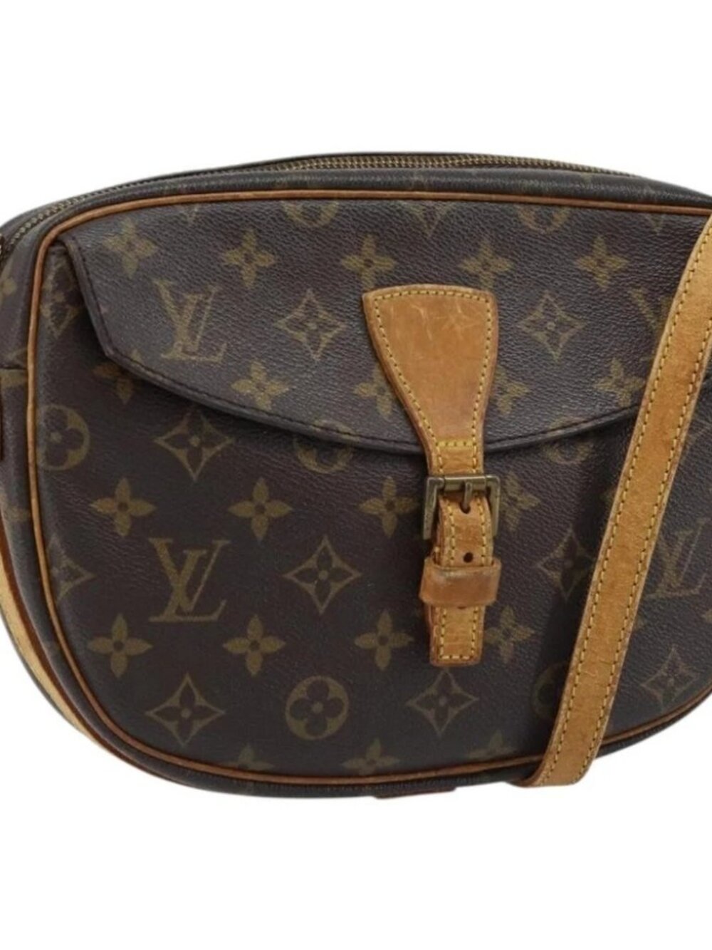 LOUIS VUITTON Monogram Jeune Fille MM Shoulder Bag